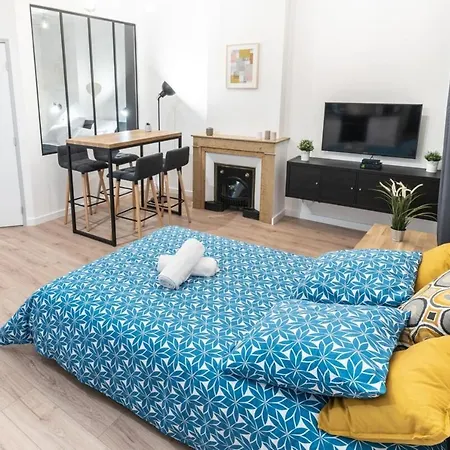 Coup De Coeur Part Dieu 4 People Air-conditioned Apartment Lyon
