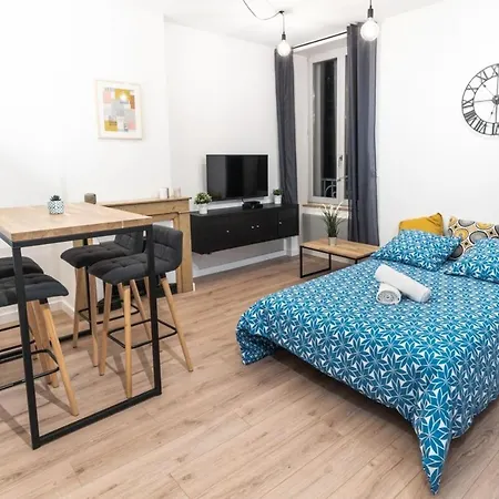 Apartment Coup De Coeur Part Dieu 4 People Air-conditioned Lyon